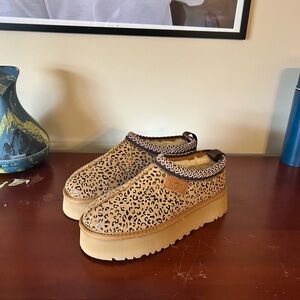 UGG Leopard Print Platform Shoes